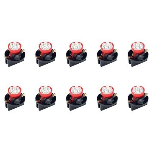 10 bombillas LED T10 194 168 para tablero de auto
