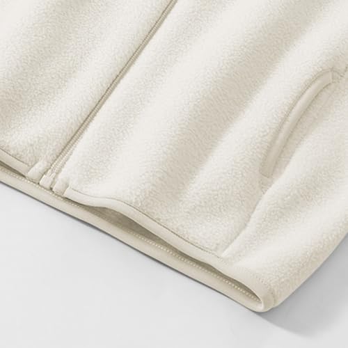 Teen Boys Fleece Zipper Warm Coats Standing Collar Long Sleeve Solid Color Jackets Stylish Soft Clothes for Youth Girls2