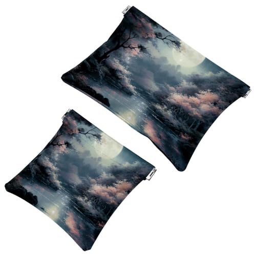 La soluzione da viaggio: 2 custodie per trucchi Bright Moonlight-70 compatte Multicolore