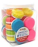 Contact Lens Case, Color Case, Value Pack (Pack of 12)