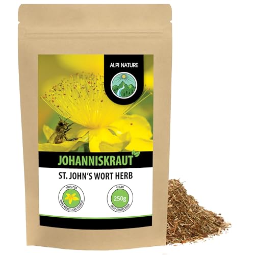 Alpi Nature Johanniskraut Tee 250g, Johanniskraut getrocknet und geschnitten, Johanniskrauttee Alpi Nature Johanniskraut Tee 250g, Johanniskraut getrocknet und geschnitten, Johanniskrauttee
