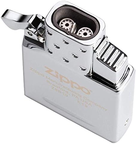 Zippo Wkład Gazowy do Zapalniczek Sztormowych, Double Flame Insert, Napełniany Gazem Butanowym, Pasuje do Wszystkich Klasycznych Obudów Zippo