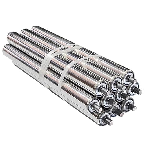 Applicazione versatile: i nostri rulli in acciaio sono perfetti per vari usi domestici e industriali fai da te. Servono come rulli di supporto per supporti a rulli, inclusi rulli da banco per tavoli a rulli, rulli per la lavorazione del legno, rulli per sega da tavolo in uscita e altro ancora. Progettati con una superficie liscia, questi rulli forniscono un movimento costante e affidabile per i tuoi progetti.