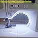 Sewing Machine Strip Light, HengBo LED Strip Lighting with 6.6ft Cord Touch Dimmer USB Power Supply 6500K Cold White for Sewing Machines, One Piece