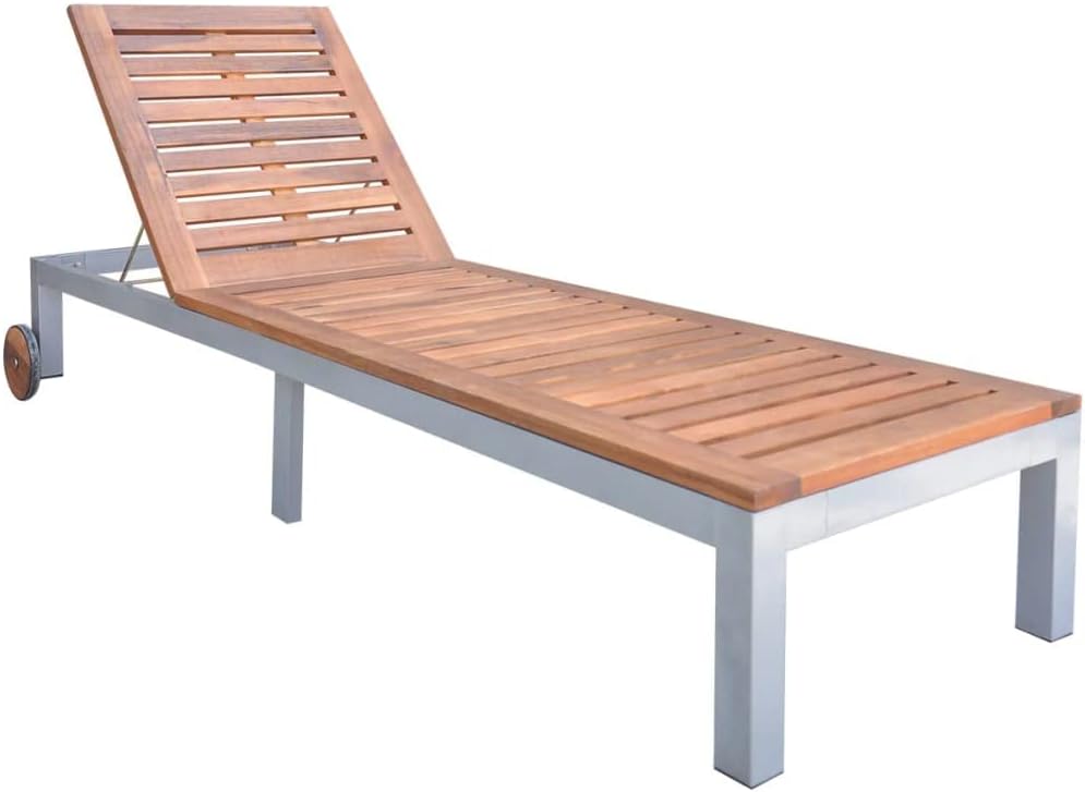 vidaXL chilienne bois acacia vue 1