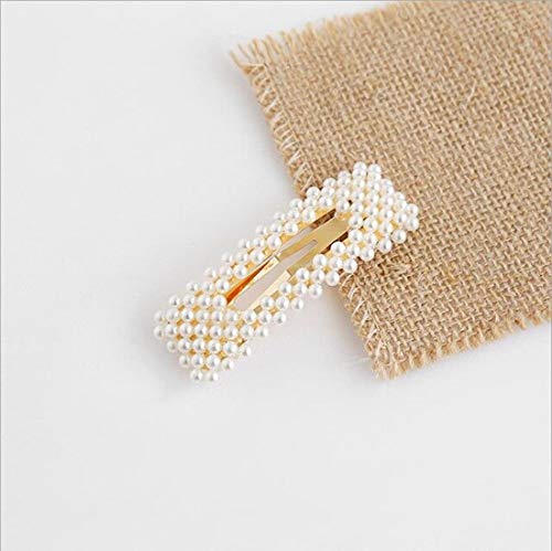 Gracious Pearl Plated Hairclip, Elegant Accessory