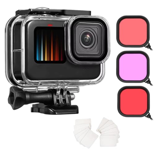 Carcasa de buceo 45m para GoPro Hero 13 con lente de alta claridad