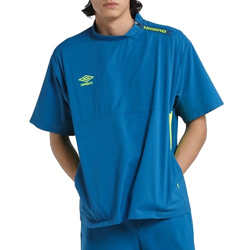 【THE THIRD by UMBRO】半袖ピステトップUF5SWB31M_BL00_M