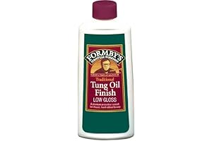 Formby's Tung Oil Finish for a Luxurious Satin Sheen
