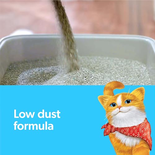 fresh step extreme clumping litter with febreze freshness mountain spring scent clumping cat litter with guaranteed odor control 14 lb box