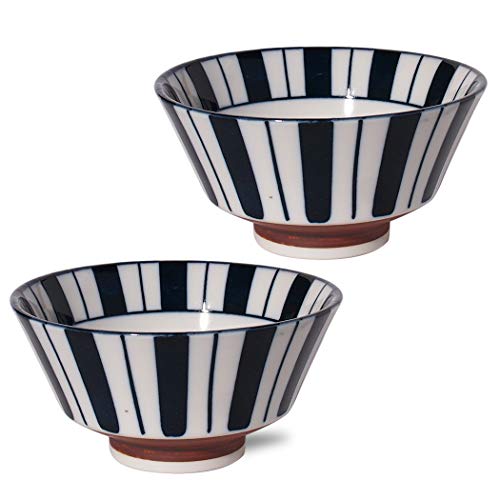 みのる陶器 美濃焼 寿々 130茶碗 十草 2個セット