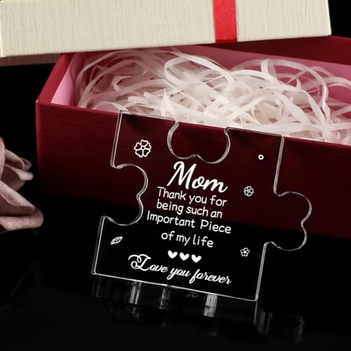 Image of Heart shaped plaque gift (Mom)