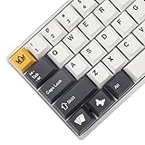 151 Keys GMK Mazu Dye Sub Keycaps Thick PBT Cherry Profile ANSI ISO Key caps for TKL GK61 96 GMMK MX Keyboard (151 Mazu)