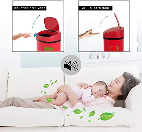 Caneca de basura automática de 50L con sensor de movimiento miniatura 2