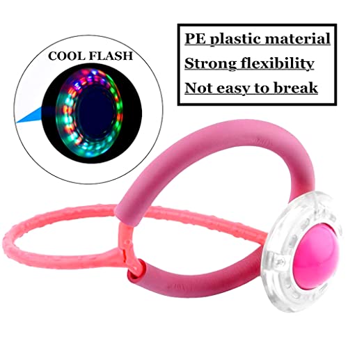 Aihan Bola Esportiva para Pular No Tornozelo, Bola de Salto Piscante para Meninos e Meninas, Brinque