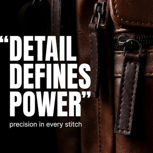 Image of VISMIINTREND Leather Sling Bag for Men Travel | Side Shoulder Messenger Bag for Man | Fits 10 inch ipad | Corporate Gifts for Men | Birthday Gift for Husband /Father | Premium