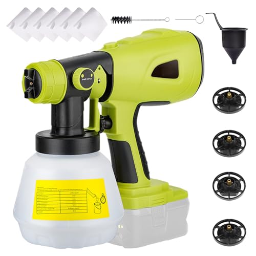 Pistola de pintura para Dewalt Shkalacar sin cables que soluciona el goteo al pintar techos altos