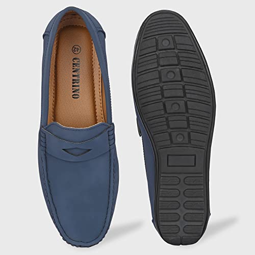 Image of Centrino Slip-On Formal Shoes for Men | Leather Shoes for Man Stylish | Cushioned Insole | Lightweight Comfortable | Mens Formal Shoes for Office Business Professional & Casual Mens Shoes (2813)