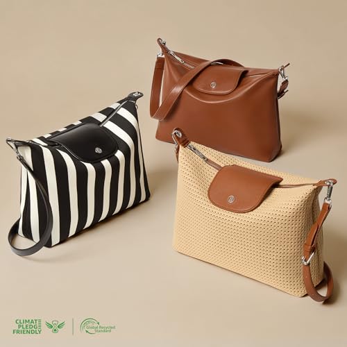 Image of BOSTANTEN Hobo Bags for Women Crochet Shoulder Purse for Summer