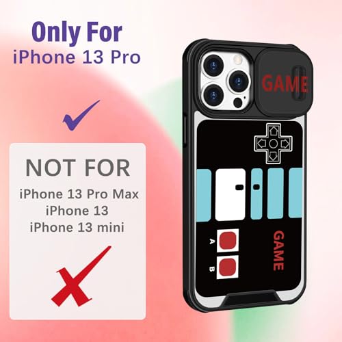 Image of Funermei for iPhone 13 Pro Case - Women Girls Cute Phone Cover Girly Pretty Aesthetic Game Unique Design with Camera Cover Funda for Apple for iPhone 13 Pro