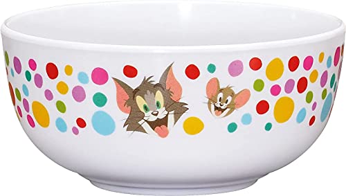 Dream' s Party Scodella Piatto Fondo Tom e Jerry per pasto Pappa Colazione Bimba Bimbo - Piatto Fondo 13cm in plastica Rigida