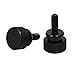 uxcell Computer PC Case M4x10mm Shoulder Type Knurled Thumb Screw Black 10pcs