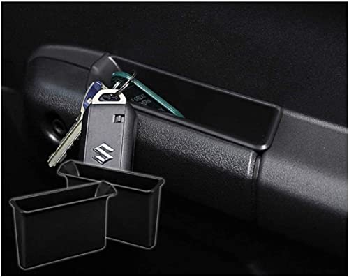 Image of Moonmen Front Row Door Side Storage Box for Suzuki Jimny, Handle Pocket Armrest Phone Container 2019-2022 Accessories