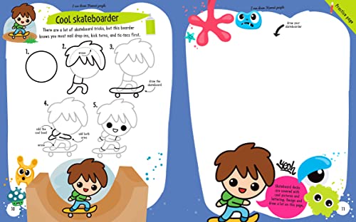 I Can Draw Kawaii People: Learn How to Draw Over 25 Super-Cool People - Image 5