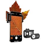 APEXEL 顕微鏡 スマホ顕微鏡 300倍拡大可能 マルチ撮影補充照明LEDライト付き「ミクロ観察を日常に」持ち運び易いマイクロスコープ 99%のスマートフォン対応 生物観察 ミクロ撮影 プレゼント 子供/小学生の誕生日プレゼント「日本語取扱説明書あり」300倍