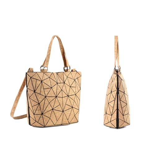 Geometric Tote Bag con Asa y Correa Larga miniatura 7