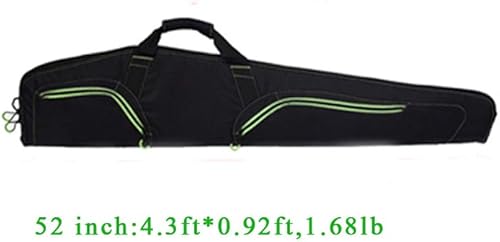 Miniatura 2 de Raprance 40444852 pulgadas de alcance suave rifle escopeta estuche de transporte largo pistola bolsa con cremalleras bloqueables