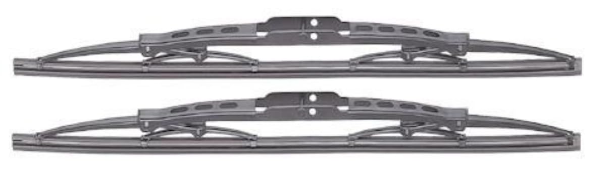 CG94 - COPPIA SPAZZOLE TERGICRISTALLO (11" 280 mm)