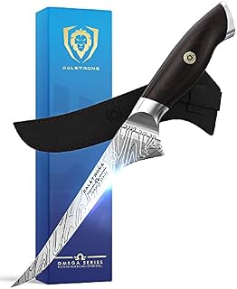 DALSTRONG Boning Knife - 6" - Omega Series - American Forged BD1N-VX - Hyper Steel - w/Sheath