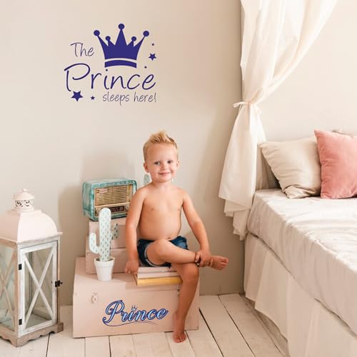 Vinilos Decorativos Azul para Dormitorio Infantil miniatura 4
