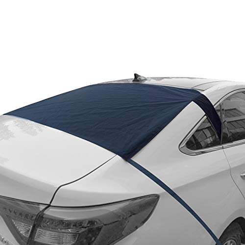 MITALOO Rear Windshield Snow Cover All Weather Waterproof Car Snow Cover, Vehicle Ice Removal Sun Shade for Winter Protection Rear Windshield Snow Cover(57'' X35'')