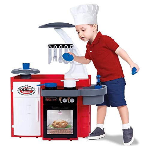 COZINHA CLASSIC, Cotiplas (MENINO), Vermelho/Azul