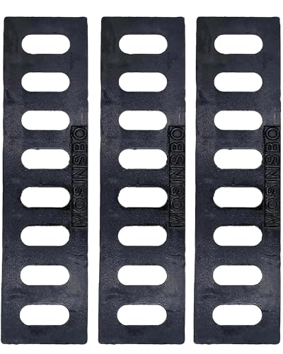 Image of Cast Iron Drain Grate, Driveway Channel Cover 17x4 in 3-Pack