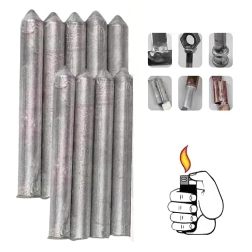 9-Piece Low Melt Aluminum Welding Rods