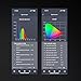 Handheld Spectrometer for Light Measurement,340-1000nm Portable Spectrum Illumination Meter,Real-Time CCT CRI PAR PPFD Analysis,LED Grow Light Tester with APP & PC Software,USB Type-C Connection