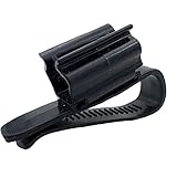 VusiElag 1 stücke Schlauchhalter Kunststoff Fischbehälter Wasserleitung Klemme Einstellbare Aquarium Filtration Eimer Montageclip, Fit Tanne 8mm bis 16mm Schläuche Schwarz