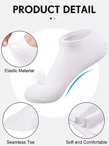 150 Pairs Low Cut Ankle Socks Pack Comfortable Wicking Lightweight Ankle Casual No Show Short Socks for Men Women3