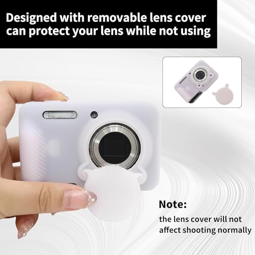 Funda para cámara Kodak PIXPRO FZ55 de silicona suave miniatura 4