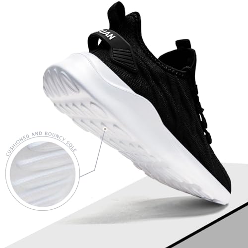 Image of Men Running Shoes Tennis Walking Gym Slip On Workout Athletic Fashion Sneakers Lightweight Breathable Sport Jogging Casual Shoe
