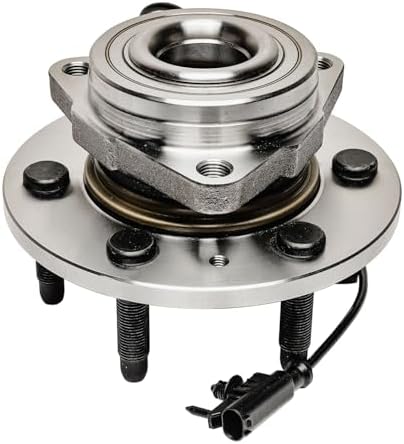 Detroit Axle - 4WD Front Wheel Bearing Hub for Chevy GMC Silverado Sierra Yukon XL 1500 Tahoe Avalanche Cadillac Escalade ESV EXT, Wheel Hub Assembly and Bearing Replacement