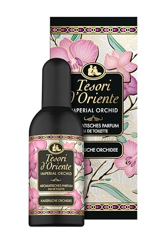Tesori d'Oriente Eau de Toilette Imperial Orchid | 100 ml | Perfume aromático | Orquídea Lujosa | Fragancia para soñar | En lata de aluminio | Ritual de bienestar para cuerpo y sentidos