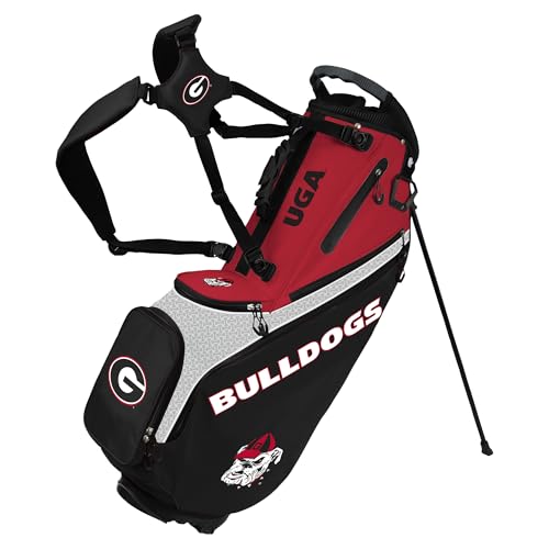 Team Effort Back Nine Stand Bag NCAA Georgia Bulldogs
