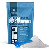 Sodium Percarbonate 2 lb – Chlorine-Free Laundry Booster, Eco-Friendly Stain & Odor Remover, Multipurpose Cleaner - Oxygenated Bleach Powder