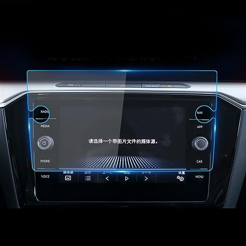 Film de protection en verre trempé 8 pouces pour navigation GPS VW Passat B8 2020-2023