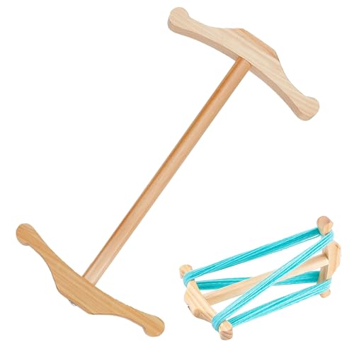 Burlywood Wooden Yarn Winder
