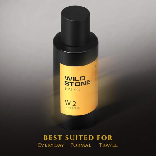 Image of Wild Stone Prive Iris & Cedar Parfum for Men 100ml | Luxury Long Lasting Perfume | Fresh, Aquatic & Marine Fragrance | Premium Men's Perfume